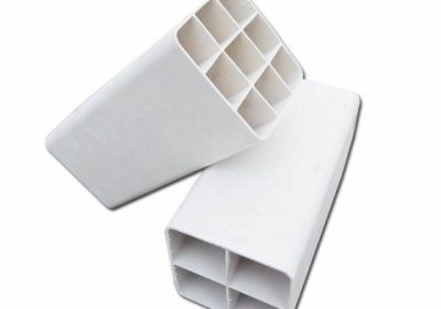 Square Pvc Electrical Conduit GridTube Pipe